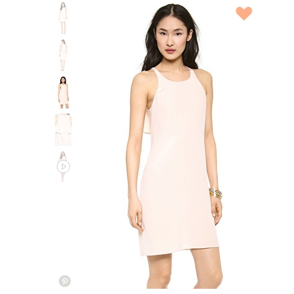 Tibi Cape Back Dress